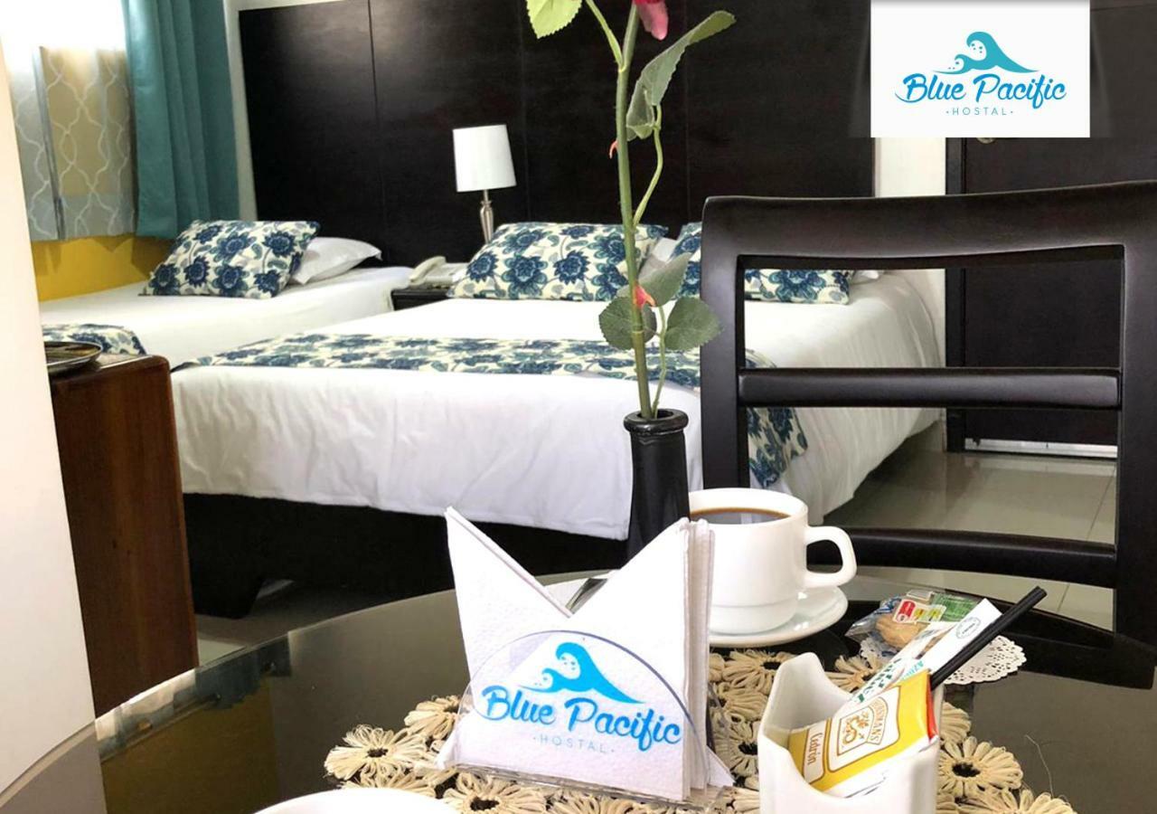 Hostal Blue Pacific Manta Eksteriør bilde